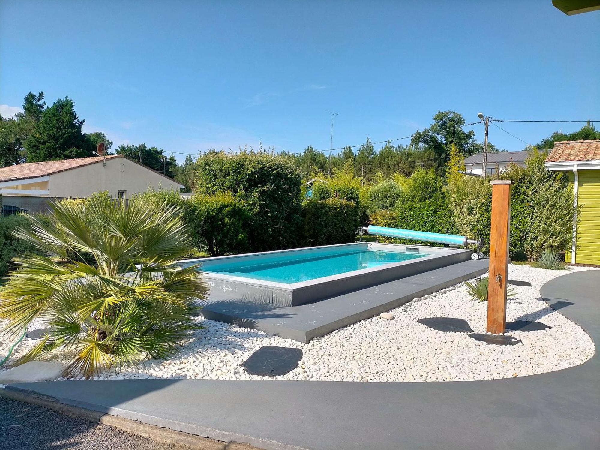Gite Avec Piscine Et Espace Bien-Etre Partages Entre Bordeaux Et Lacanau Ocean (Adults Only) Brach Экстерьер фото